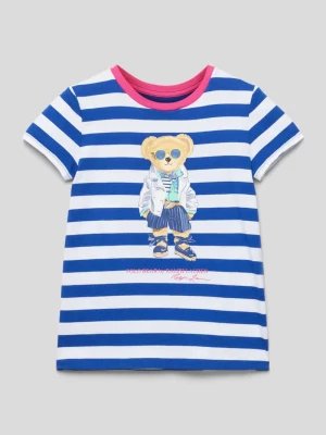 T-shirt w paski Polo Ralph Lauren Teens