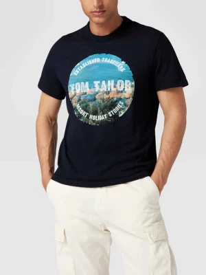T-shirt w paski Tom Tailor