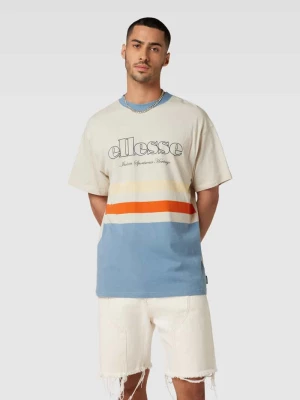 T-shirt w stylu Colour Blocking model ‘Scottura’ Ellesse