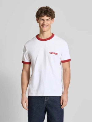 T-shirt w stylu retro z nadrukiem z logo Carhartt Work In Progress