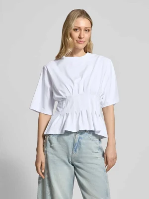 t-shirt w taliowanym kroju model 'inez' Gestuz