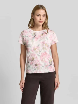 t-shirt w wzorze na całej powierzchni z fakturowanym wzorem Betty Barclay