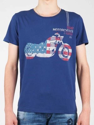 T-shirt Wrangler S/S Biker Flag Tee W7A53FK 1F
