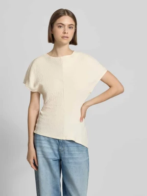 t-shirt z asymetrycznym krojem model 'Maria' Gina Tricot