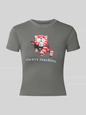 T-shirt z Bagpuss nadrukiem z motywem Daisy Street Średnioszary