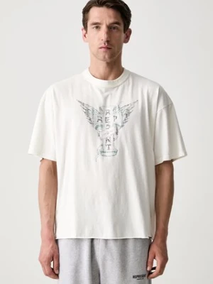 Represent T-shirt z bawełną męski