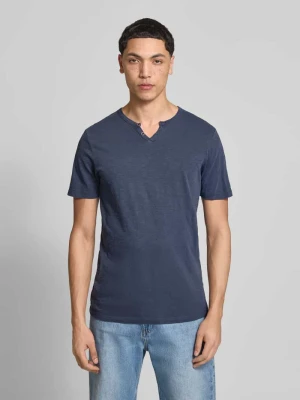 T-shirt z Bawełna Model 'SPLIT' jack & jones