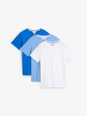 T-shirt z bawełną organiczną (3 szt.) bonprix