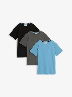 T-shirt z bawełną organiczną (3 szt.) bonprix