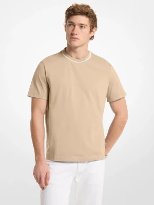 T-shirt z bawełnianego dżerseju z logo Michael Kors