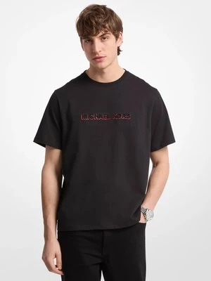 T-shirt z bawełnianego dżerseju z logo Michael Kors Mens