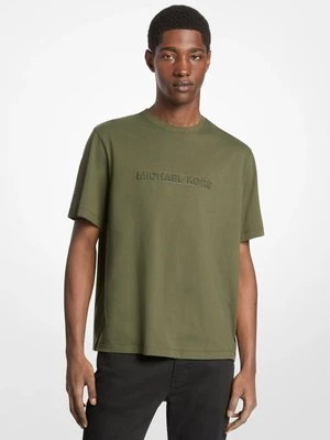 Zdjęcie produktu T-shirt z bawełnianego dżerseju z logo Michael Kors