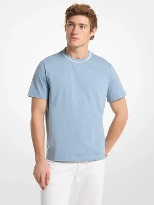 T-shirt z bawełnianego dżerseju z logo Michael Kors Mens