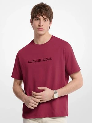 Zdjęcie produktu T-shirt z bawełnianego dżerseju z logo Michael Kors