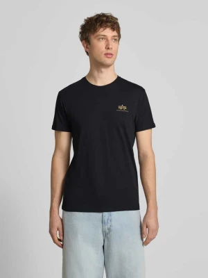 T-shirt z bawełny alpha industries
