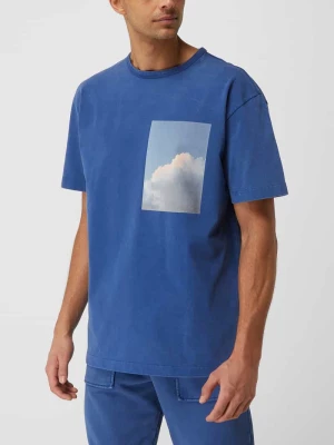 T-shirt z bawełny ekologicznej model ‘Aalex’ ARMEDANGELS