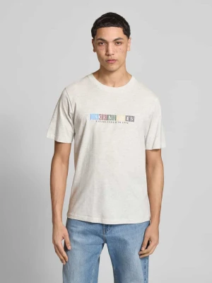 t-shirt z bawełny ekologicznej model 'NANTUCKET' jack & jones