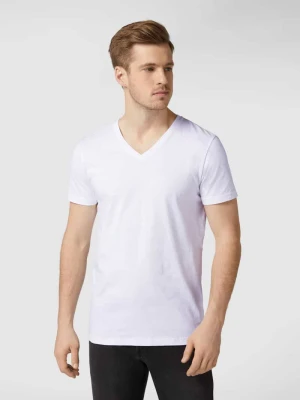 T-shirt z bawełny ekologicznej w zestawie 2 szt. Christian Berg Men