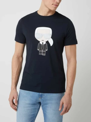 T-shirt z bawełny Karl Lagerfeld