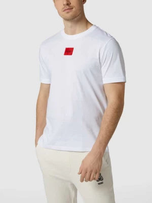 T-shirt z bawełny model ‘Diragolino212’ HUGO