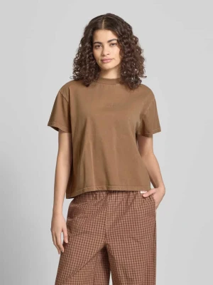 T-shirt z bawełny model 'Ella' OH APRIL