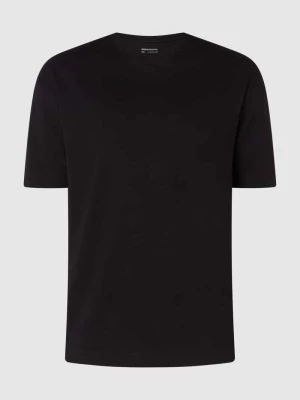 T-shirt z bawełny model ‘Tommy’ drykorn