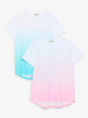 T-shirt z bawełny organicznej (2 szt.) bonprix
