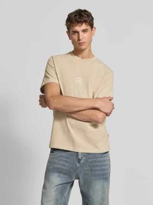 T-shirt z bawełny organicznej Forét Khaki