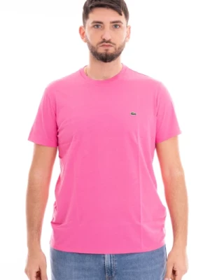 T-shirt z bawełny Pima Lacoste