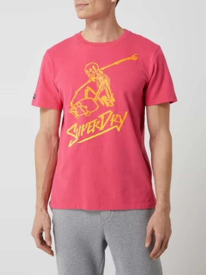 T-shirt z bawełny Superdry