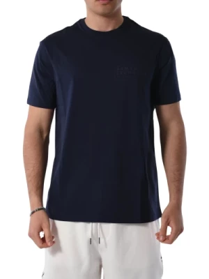 T-shirt z bawełny z logo Armani Exchange