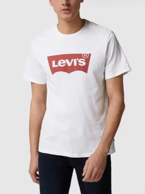 T-shirt z bawełny z nadrukiem z logo Levi's®