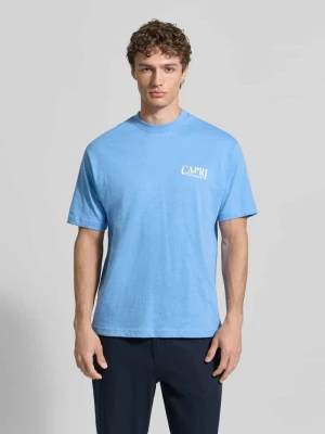 t-shirt z bawełny z nadrukiem z tyłu MCNEAL