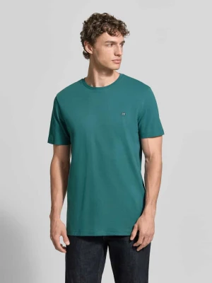 t-shirt z bawełny z okrągłym dekoltem Christian Berg Men