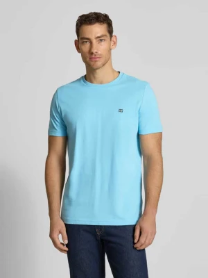 t-shirt z bawełny z okrągłym dekoltem Christian Berg Men