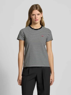 T-shirt z bawełny ze wzorem w paski Levi's®