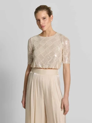 t-shirt z cekinami i rękaw o dł. 1/2 RINASCIMENTO