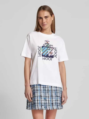 Zdjęcie produktu T-shirt z cekinowym obszyciem model ‘Tomo’ Joop!