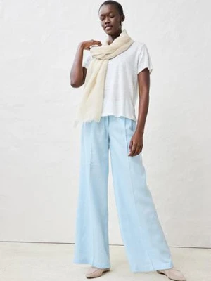 T-shirt z czystego lnu bonprix