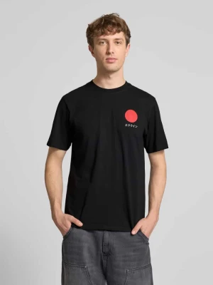 T-shirt z czystej Bawełna Model 'JAPANESE SUN' Edwin
