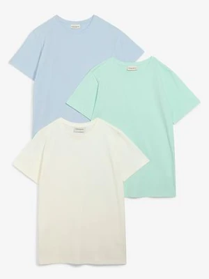 T-shirt z czystej bawełny (3 szt.) bonprix