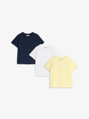 T-shirt z czystej bawełny (3 szt.) bonprix