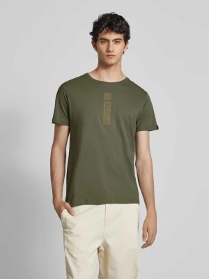T-shirt z czystej bawełny alpha industries