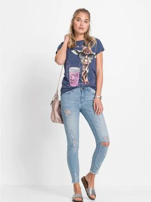 T-shirt z czystej bawełny bonprix