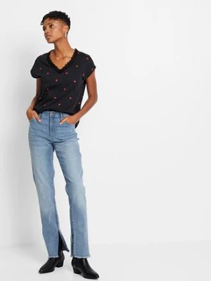 T-shirt z czystej bawełny bonprix