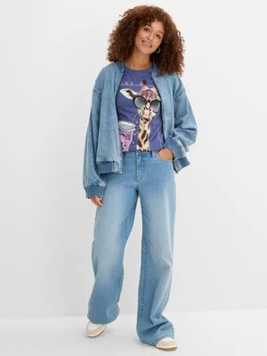 T-shirt z czystej bawełny bonprix