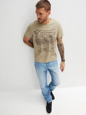 T-shirt z czystej bawełny bonprix