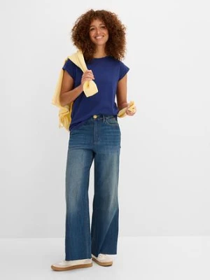 T-shirt z czystej bawełny bonprix