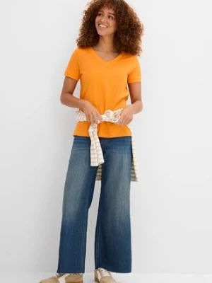 T-shirt z czystej bawełny bonprix