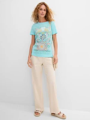 T-shirt z czystej bawełny bonprix